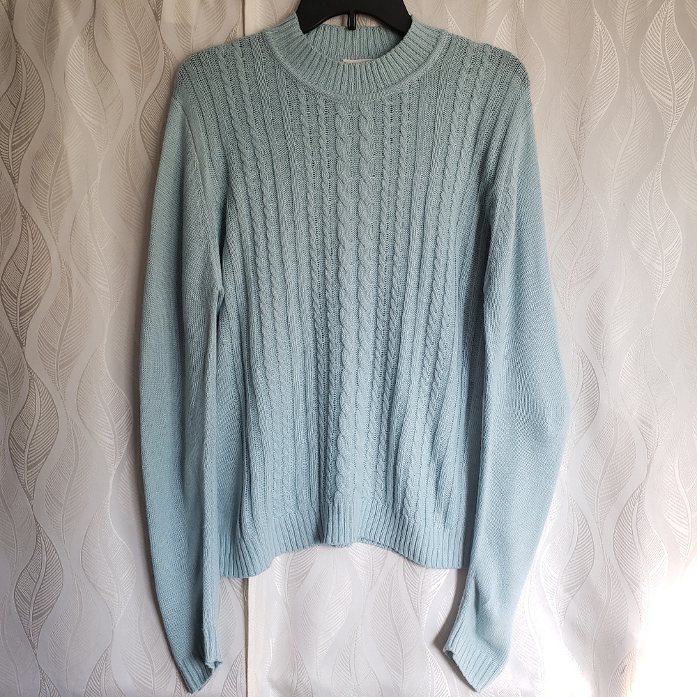 Knit Mockneck Sweater